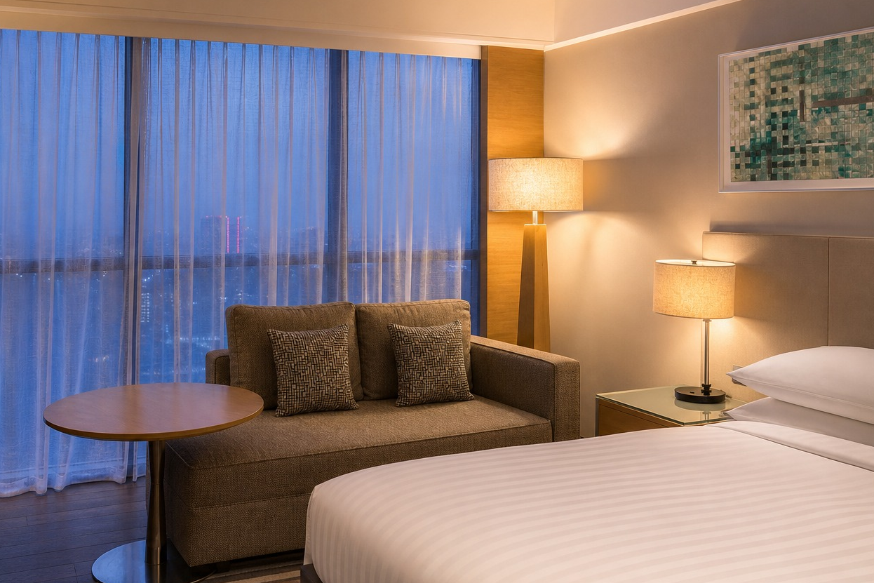 Kota Kinabalu Marriott Hotel lighting project