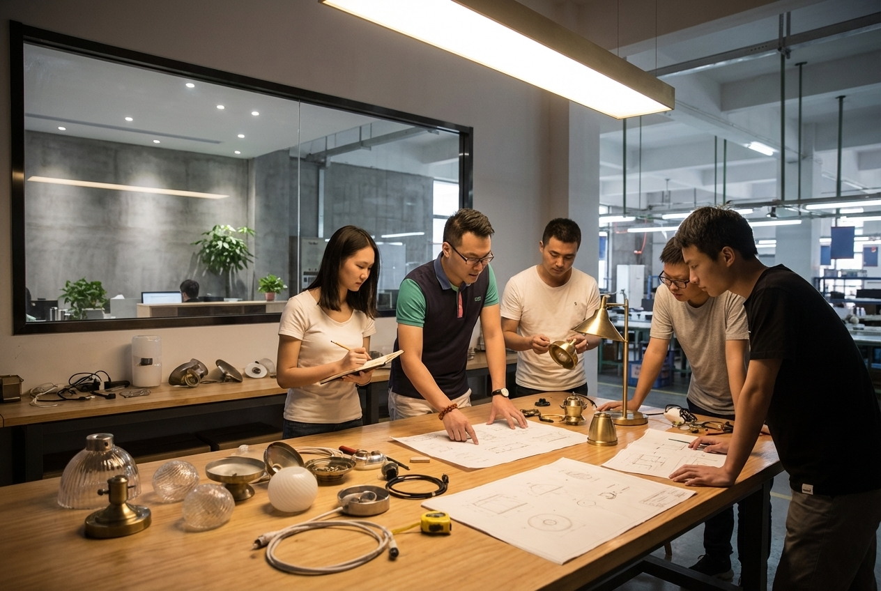 Kinglong Lighting R&D department