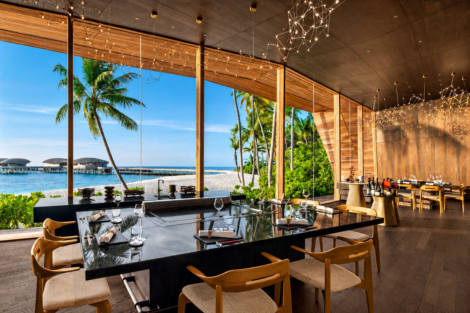 STREGIS Maldives Vommuli lighting project
