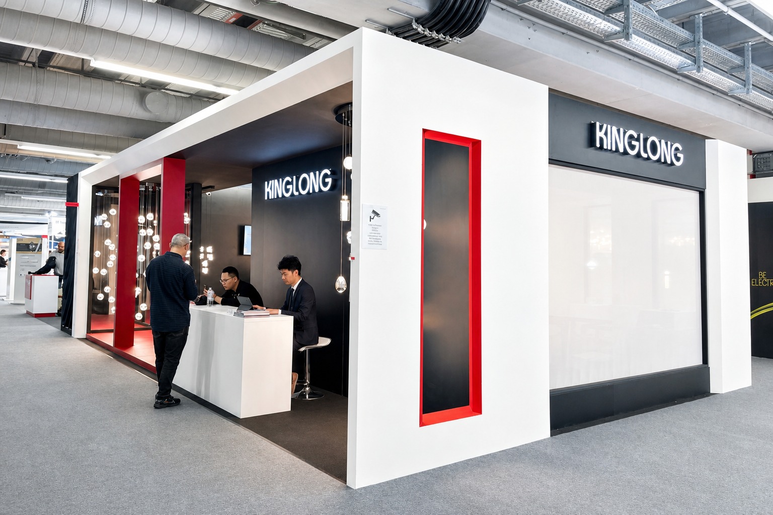 Guangzhou International Lighting Exhibition display