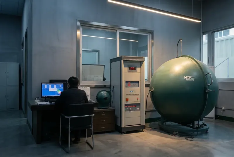 Kinglong Lighting QC laboratory