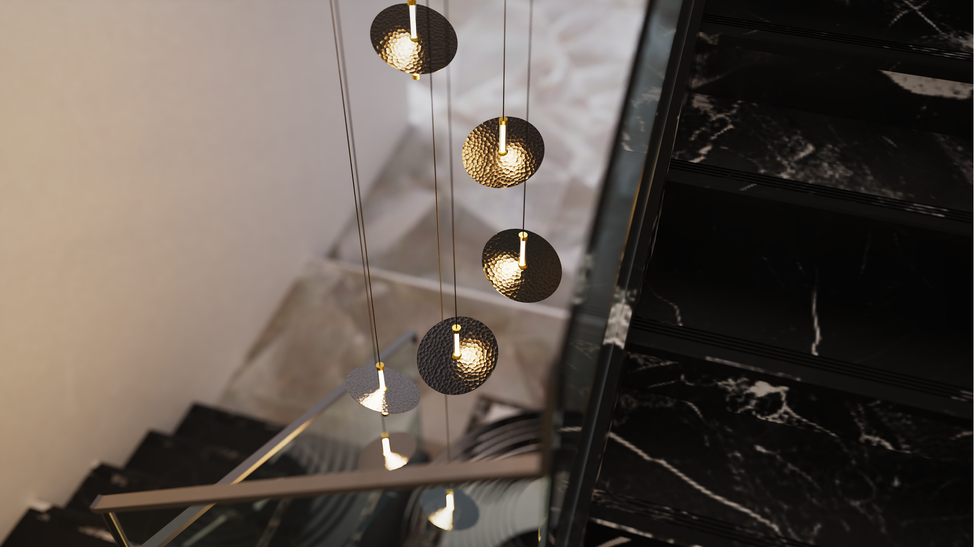 Kinglong Lighting 2025 Canton Fair new aluminum pendant light for hotel and commercial lighting projects