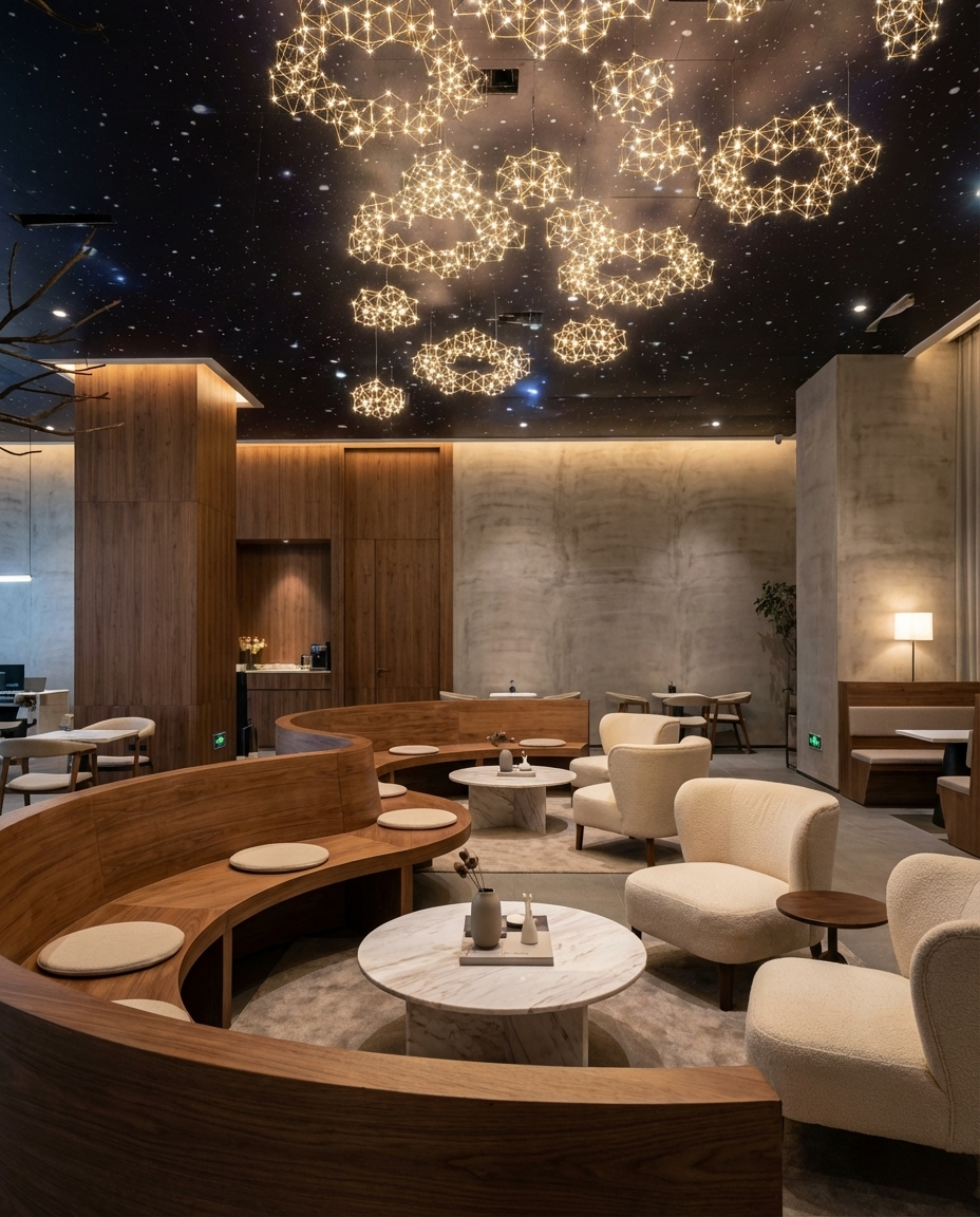 Commercial retail lighting environment
